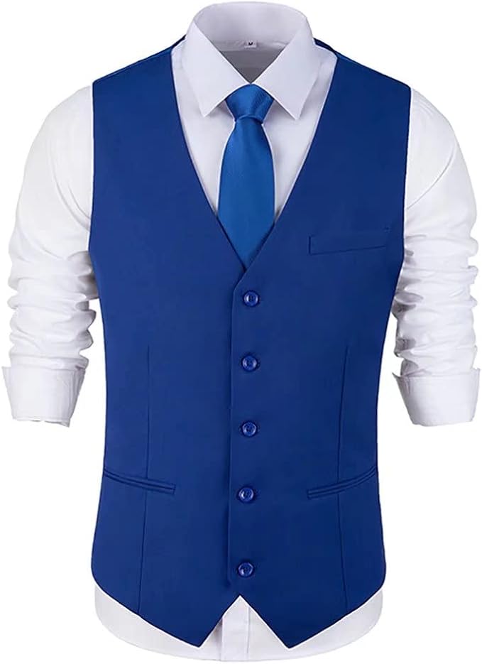 男式西装背心正式礼服背心男式西部牛仔马甲男式商务婚礼背心